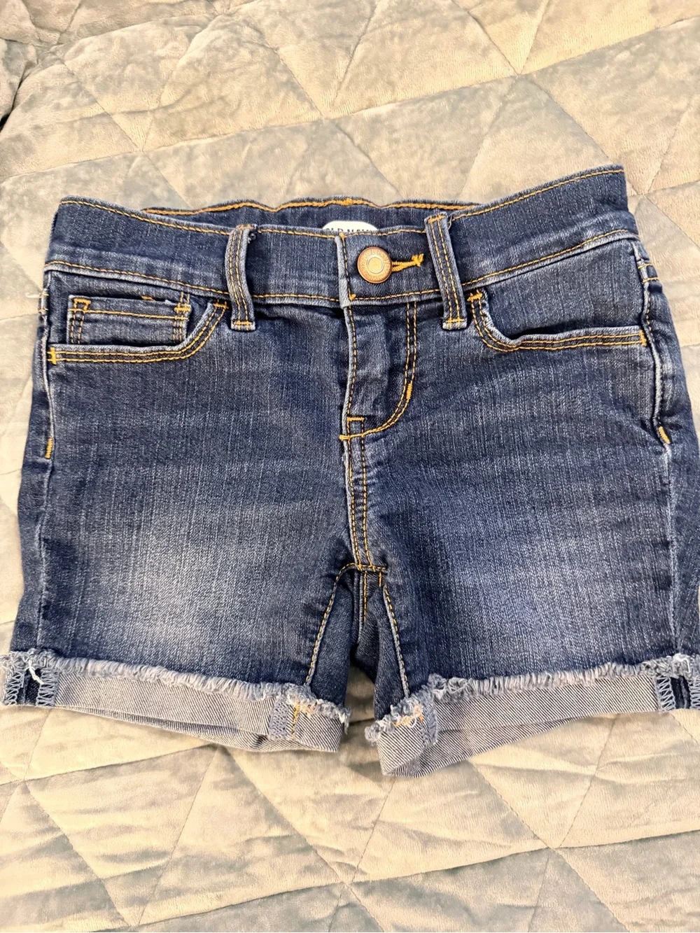 Old Navy Three-Pack Blue Denim Shorts